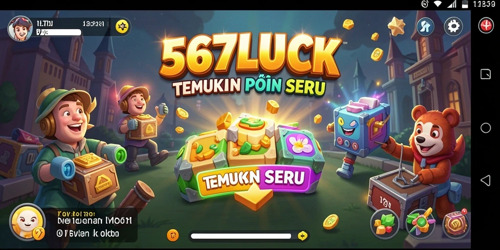 Gameplay seru 567LUCK yang penuh aksi dan tantangan.