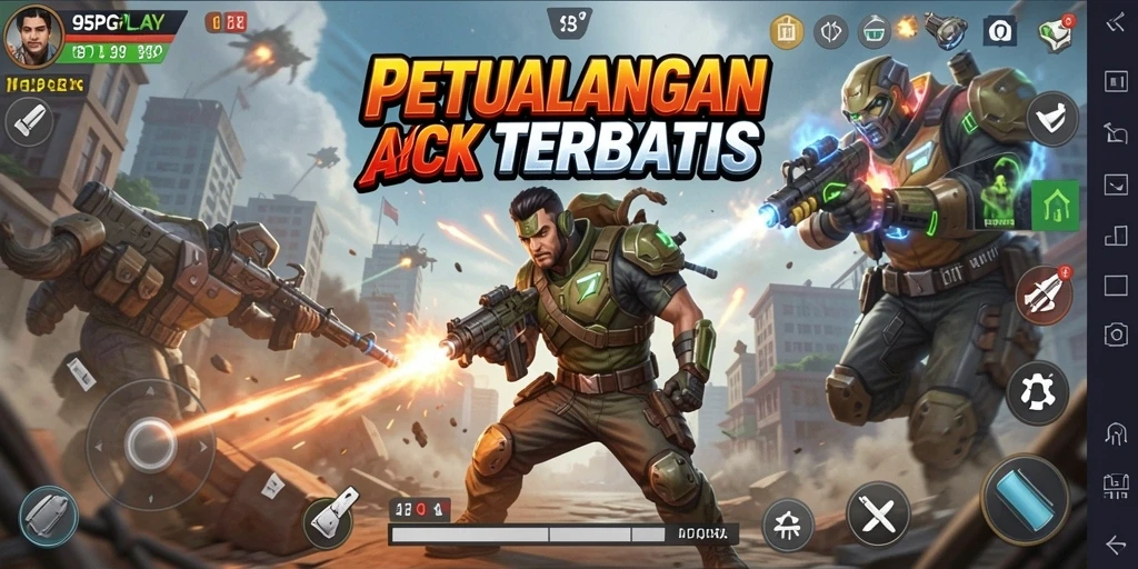 Tampilan gameplay 95PGPLAY yang penuh aksi dan seru.
