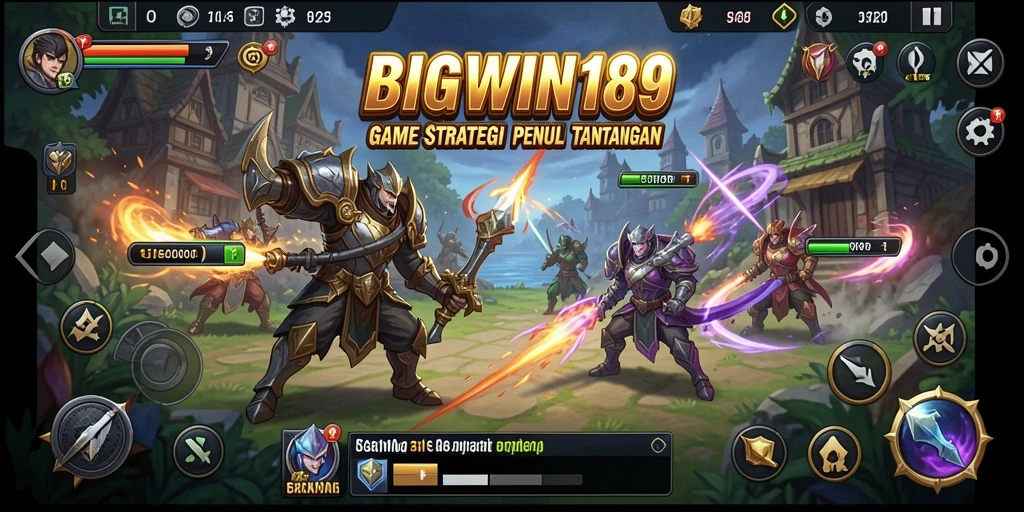Tampilan gameplay menarik dari BIGWIN189 yang penuh strategi.