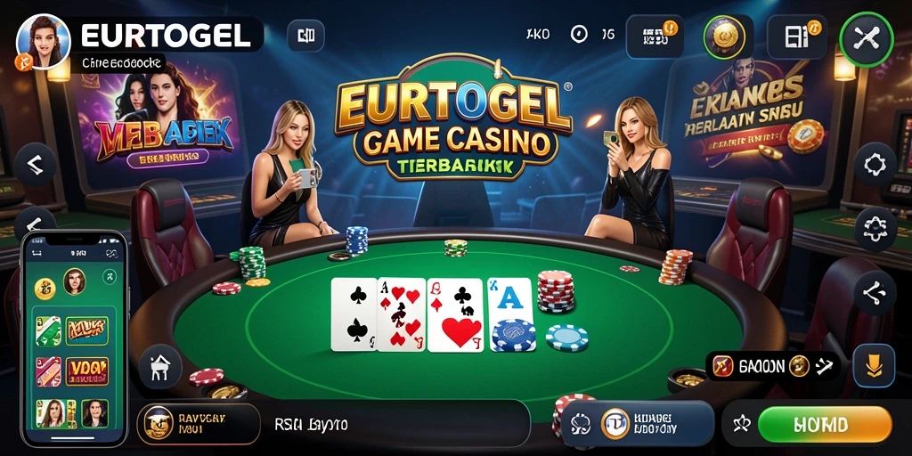 Tampilan gameplay langsung yang mendebarkan di EUROTOGEL.