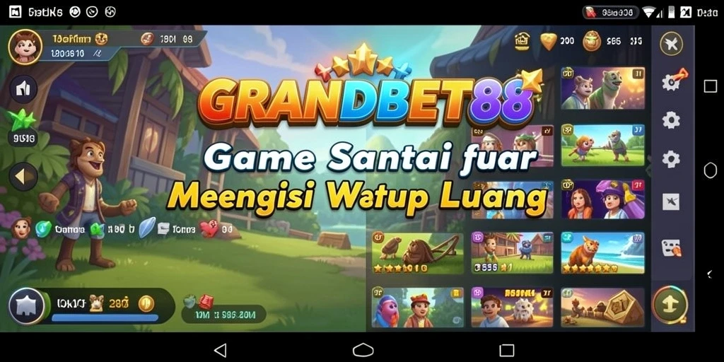 Tampilan gameplay seru dan menarik dari GRANDBET88.