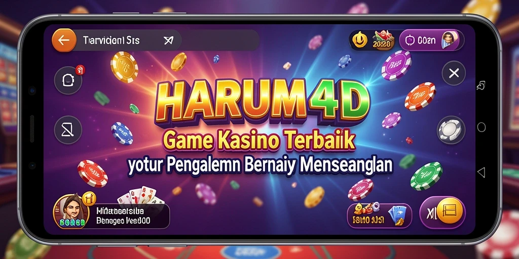 Screenshot menunjukkan aksi seru dari gameplay Kasino di HARUM4D.