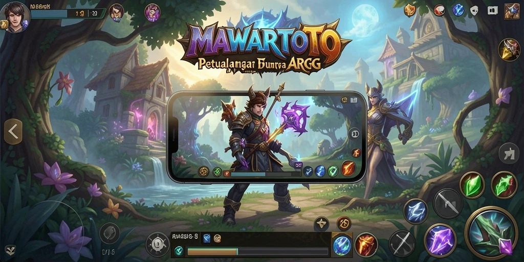 Tampilan gameplay menarik dari MAWARTOTO dengan aksi pertempuran dinamis.