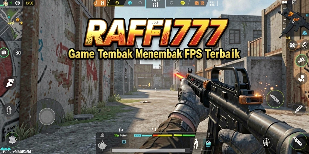 Tampilan gameplay RAFFI777 dengan aksi tembak-menembak yang intens.